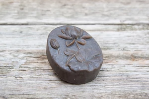 Hévizi gyógyiszap szappan ovális - tavirózsa