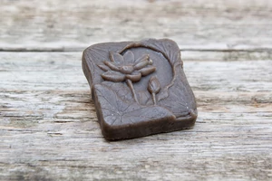 Hévizi gyógyiszap szappan négyzet - tavirózsa