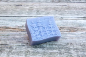 Levendula szappan lenyomattal