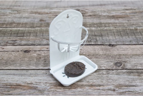 Vintage zománcozott szappantartó